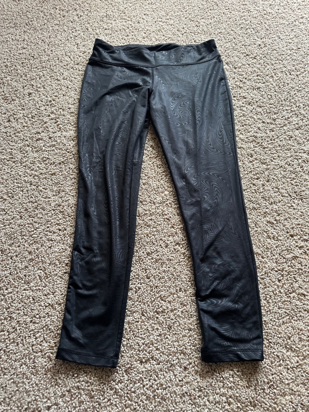 Jockey Women’s Black Textured Leggings